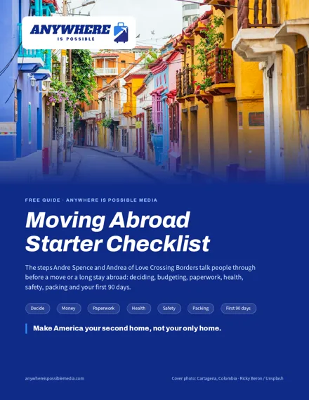 Cover of the Moving Abroad Starter Checklist